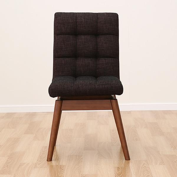 ニトリ（NITORI） 回転式ダイニングチェア(ライジング MBR/DBR