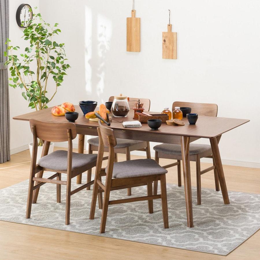 ニトリ（NITORI） 幅150(伸長時180) 伸長式ダイニングテーブル