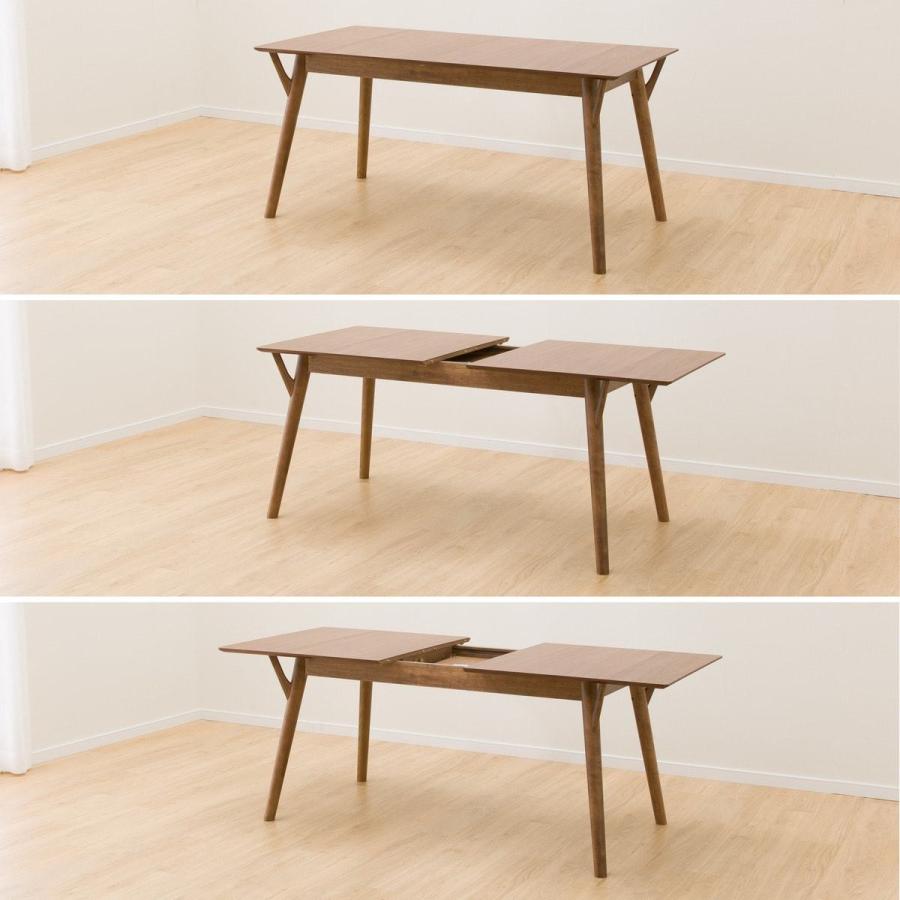 ニトリ（NITORI） 幅150(伸長時180) 伸長式ダイニングテーブル