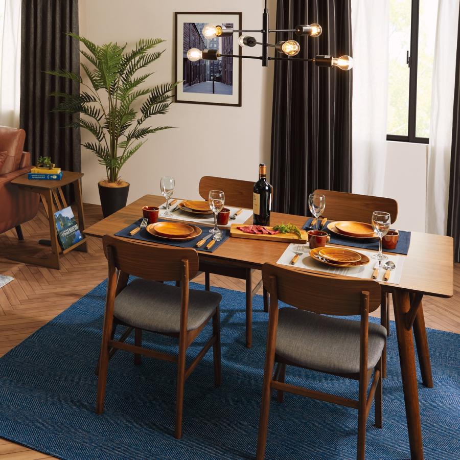 ニトリ（NITORI） ダイニングチェア(フィルンOC MBR/GY） 食卓椅子