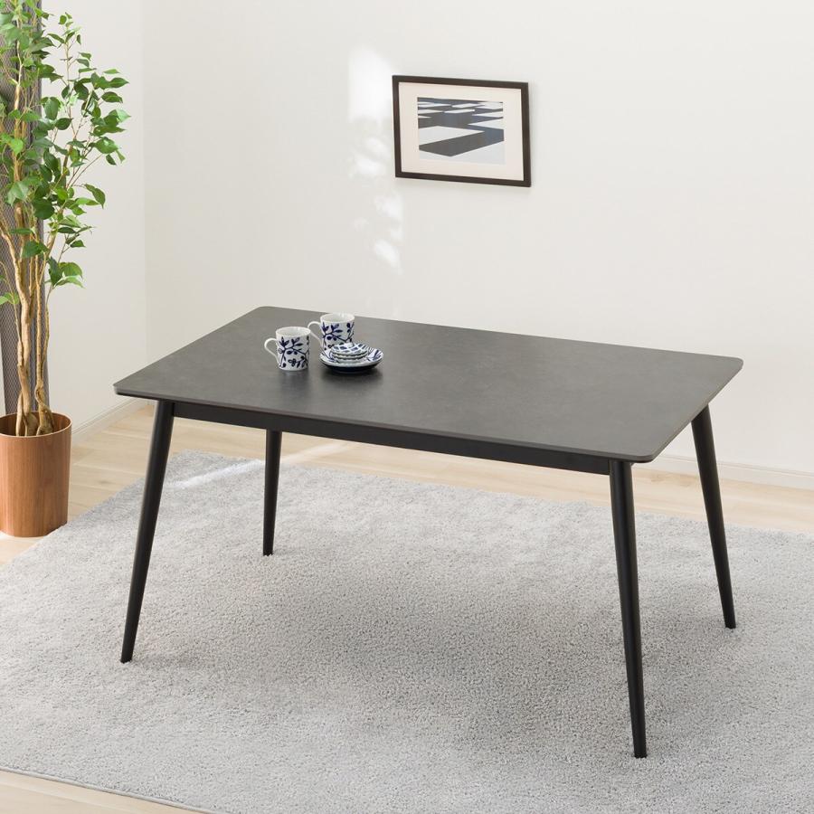 ニトリ（NITORI） セラミックダイニングテーブル(GD01 135 DGY