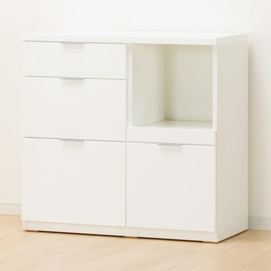 ニトリ（NITORI） カウンター (エトナ90CT WH/SI) ニトリ期間限定：4/6