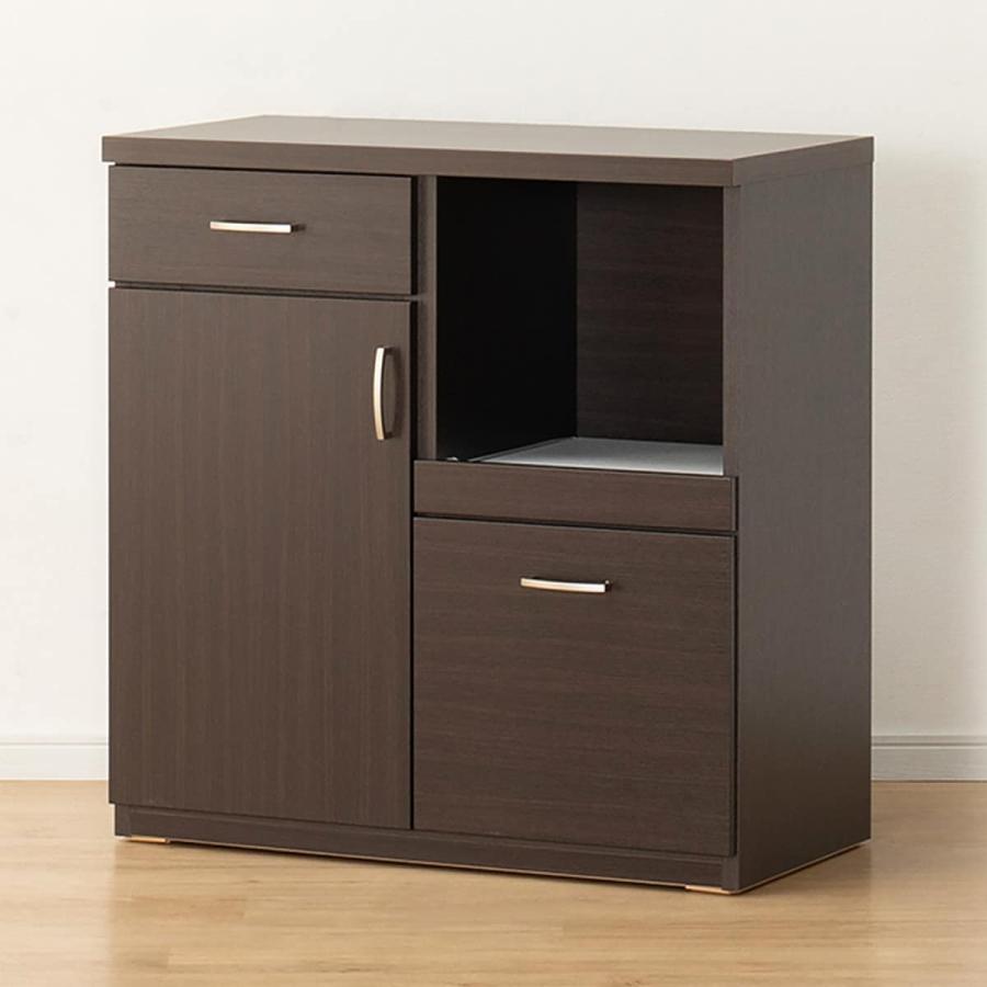 ニトリ（NITORI） キッチンカウンター (コパン T 80CT-S DBR) キッチン