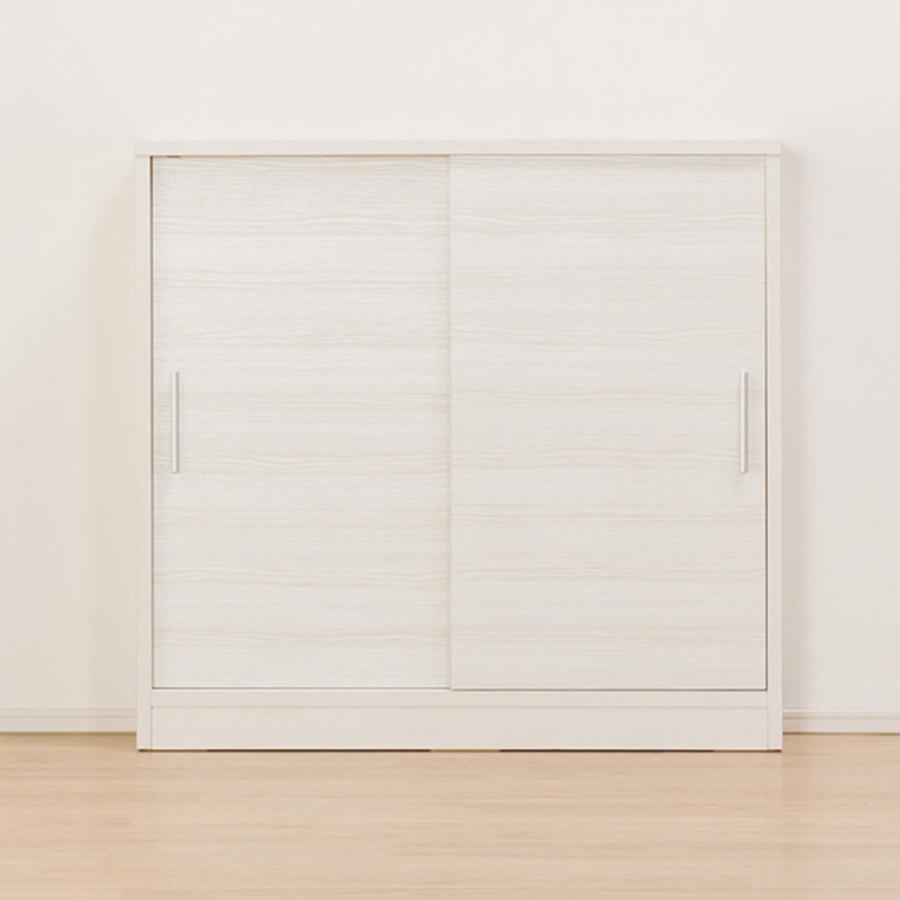 ニトリ（NITORI） 薄型キャビネット(アニー90S WW) サイドボード