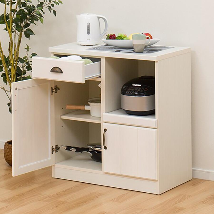 ニトリ（NITORI） カウンター(ミランダ2 80 WW) キッチンカウンター