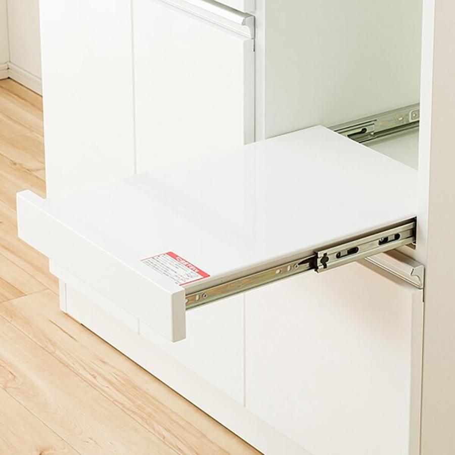ニトリ（NITORI） キッチンカウンター(レジューム90TL-R WH) キッチン