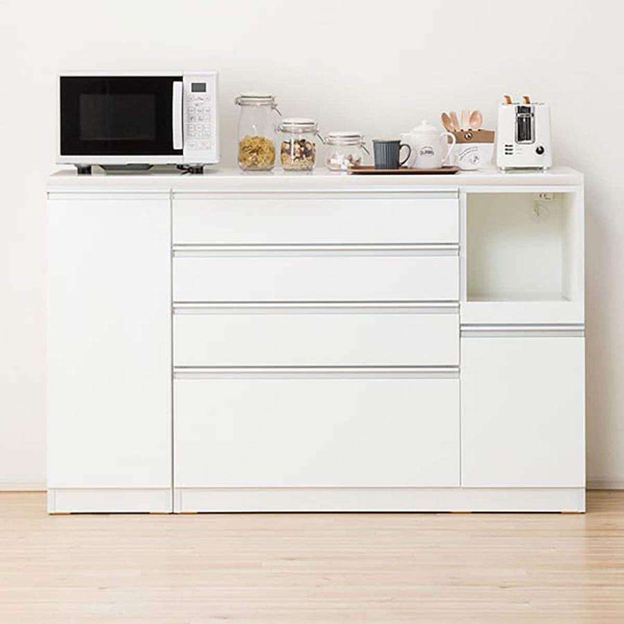 ニトリ（NITORI） キッチンカウンター(レジューム150QH-R WH) ニトリ