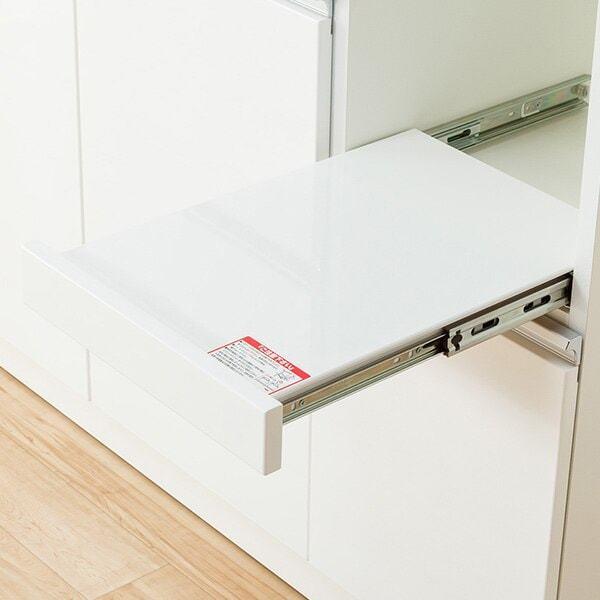 ニトリ（NITORI） 幅120cm キッチンボード( レジューム120-2TF-H WH