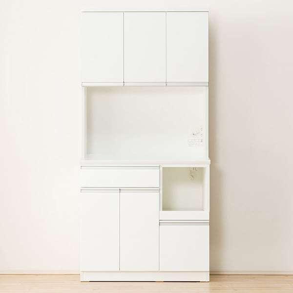 ニトリ（NITORI） 幅90 キッチンボード(レジューム 90TF-H WH/90TL-R