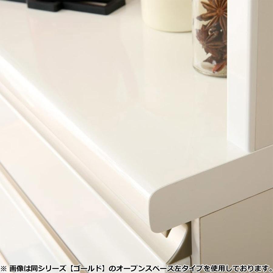 ニトリ（NITORI） 幅157cm キッチンボード(ラピス下台オープンスペース