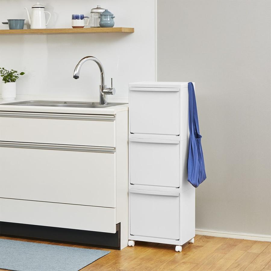 ニトリ（NITORI） 分別ダストボックス3段 : ニトリ Yahoo!店 - 通販