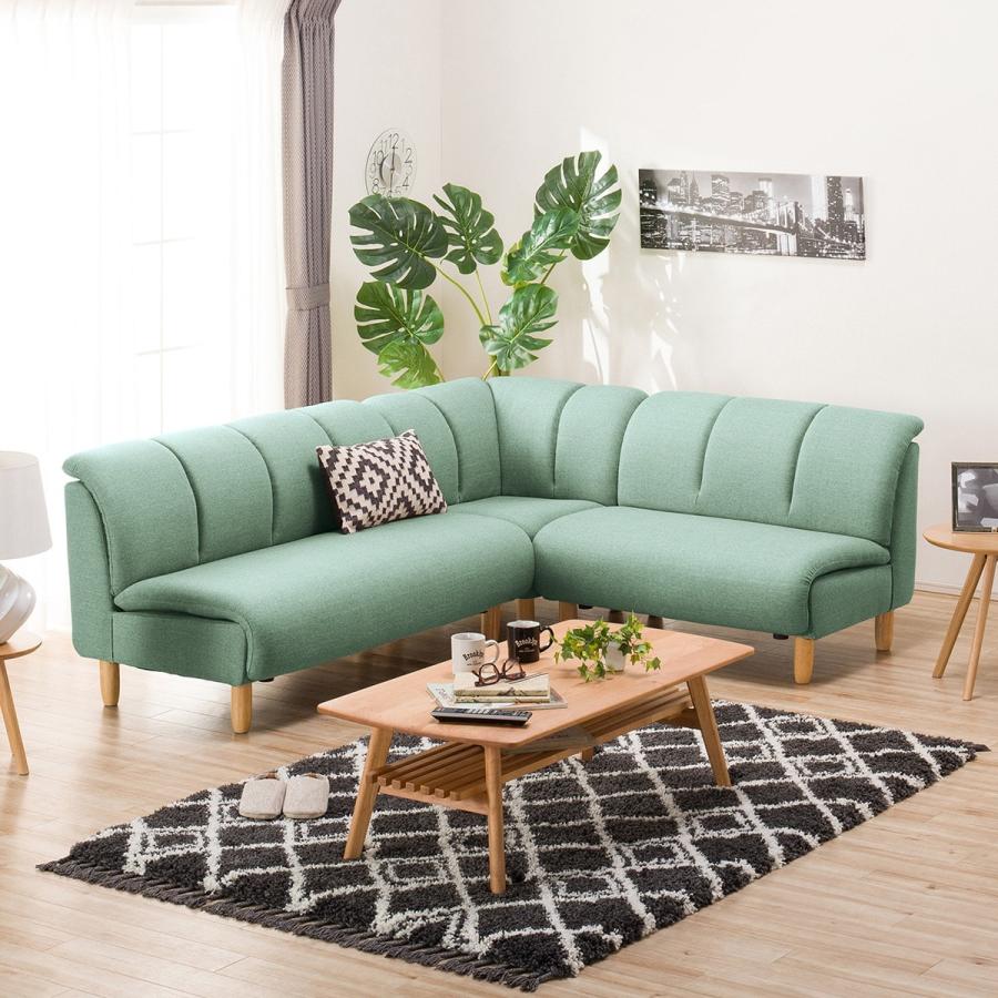 ニトリ（NITORI） ソファー ソファ コーナーソファ3点セット