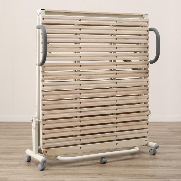 ベッド 折りたたみベッドハイタイプ(NA)シングルより少しコンパクト