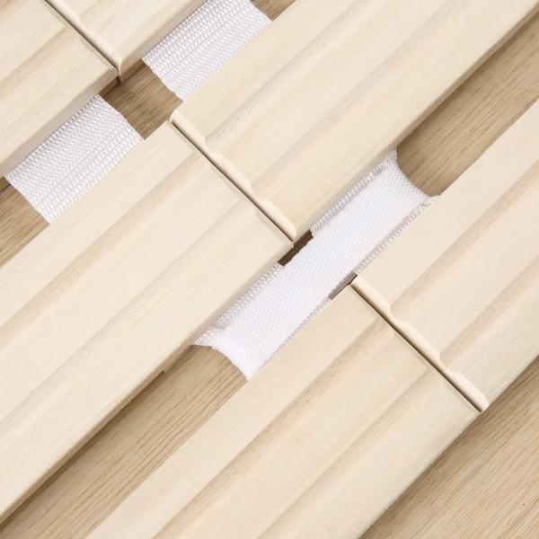 ニトリ（NITORI） ベッド ダブル 丸めてしまえる桐すのこベッド(D