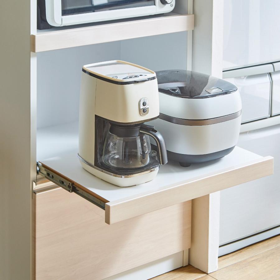 ニトリ（NITORI） 鏡面仕様レンジボード（幅59.5cmcm NA）食器棚