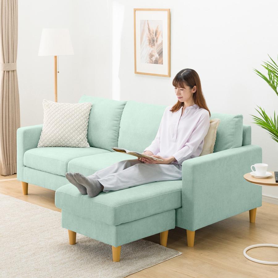 ニトリ（NITORI） ソファー ソファ ポケットコイルカウチソファ