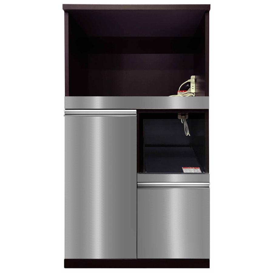 ニトリ（NITORI） 幅65.5 スタイリッシュなレンジ台(幅70cm.5cm LG