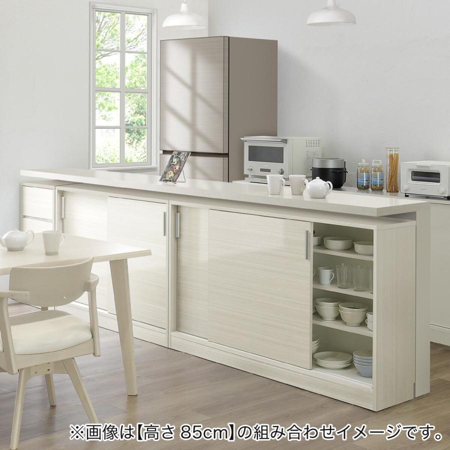 ニトリ（NITORI） 幅1cm単位で選べる 木目柄が美しい薄型キャビネット