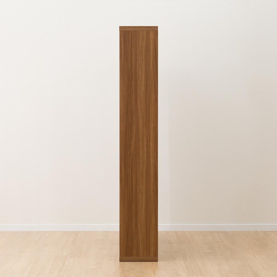 ニトリ（NITORI） オープン本棚 (73 BS005 MBR) 書棚 ラック シェルフ