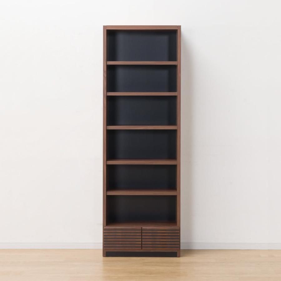 ニトリ（NITORI） オープン本棚 (ストライプ60） 書棚 ラック シェルフ