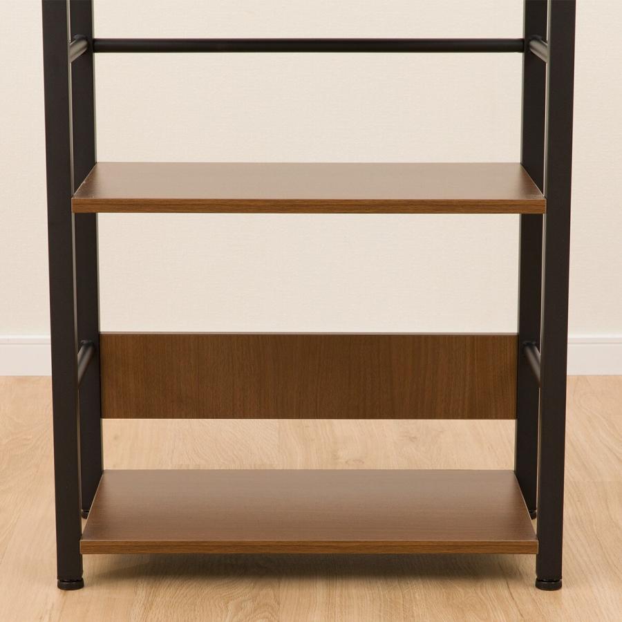 ニトリ（NITORI） ブックシェルフ( ZK004 53 MBR) 本本棚 スチール