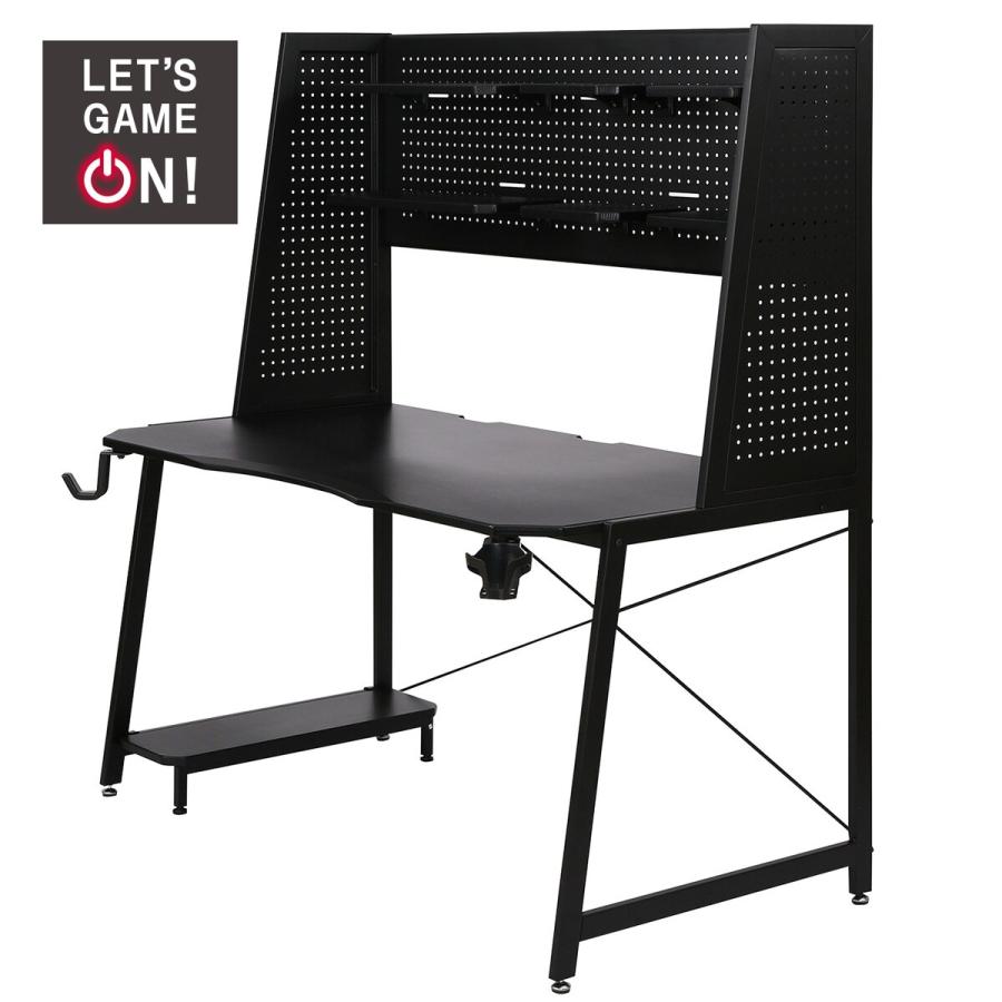 ニトリ（NITORI） ゲーミングデスク( GM009 140 BK) ワークチェア