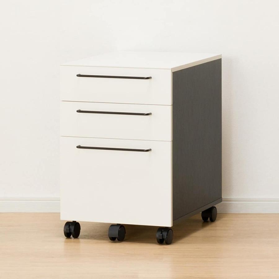 ニトリ（NITORI） 幅120cm デスクワゴンセット(サーヤ) パソコンデスク