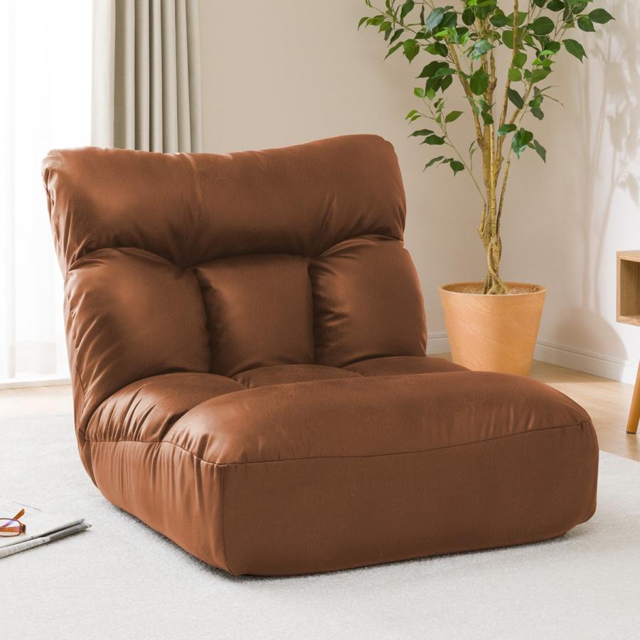 ニトリ（NITORI） つながるワイドポケットコイル座イス ローソファ 1人