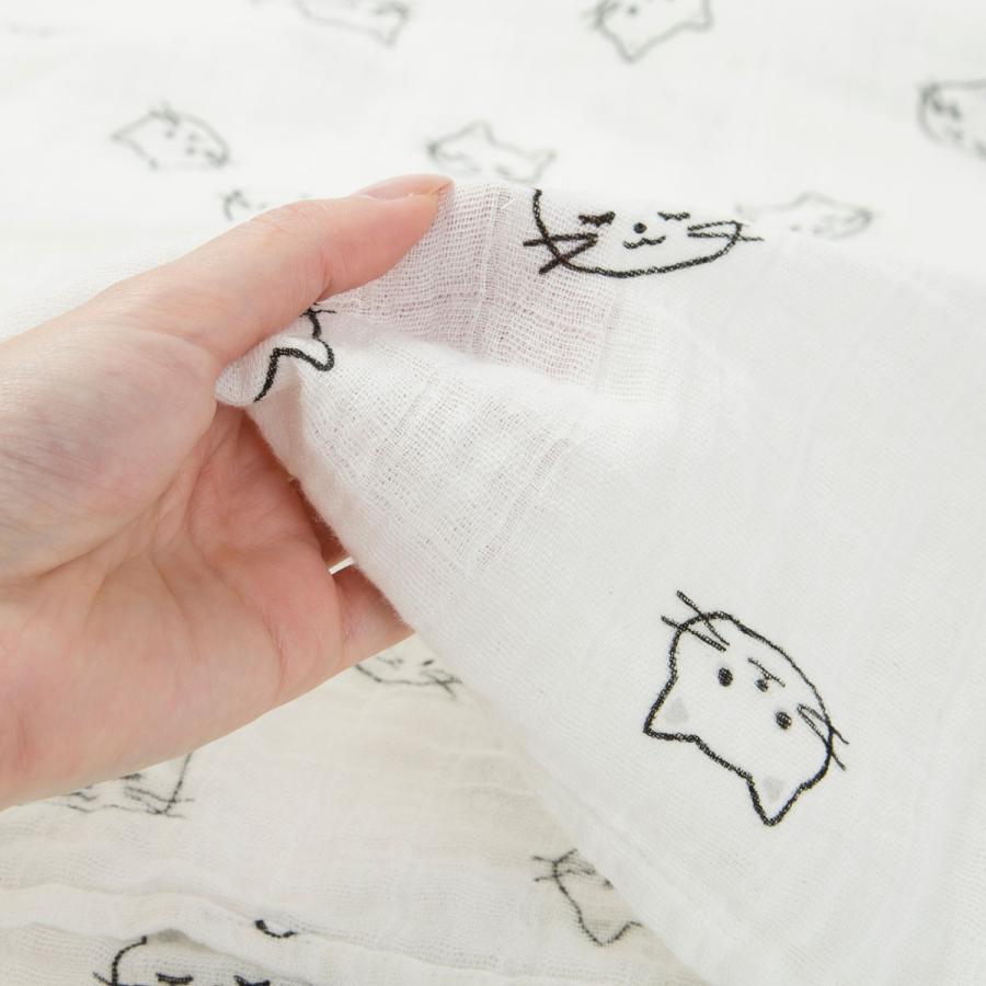 ニトリ（NITORI） ガーゼブランケット(ネコ GY) : ニトリ Yahoo!店