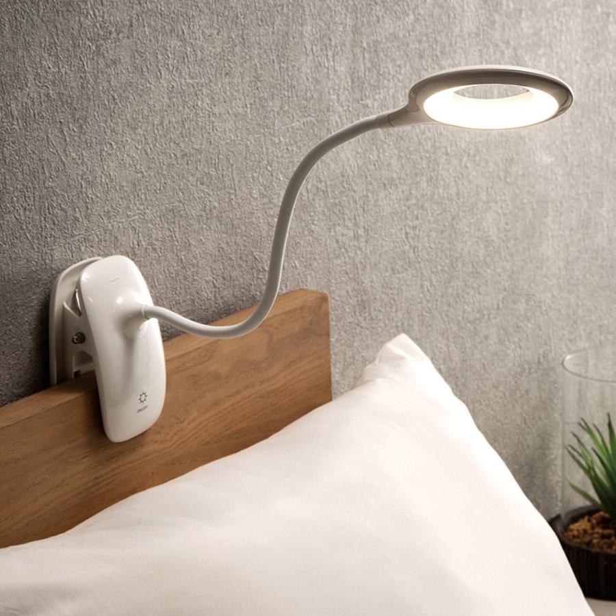 ニトリ（NITORI） USB充電式 LEDクリップライト デスクライト 電気