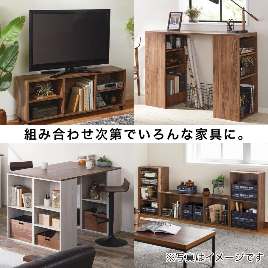 Nクリック Nクリックボックス用追加棚板 ワイド(ミドルブラウン2