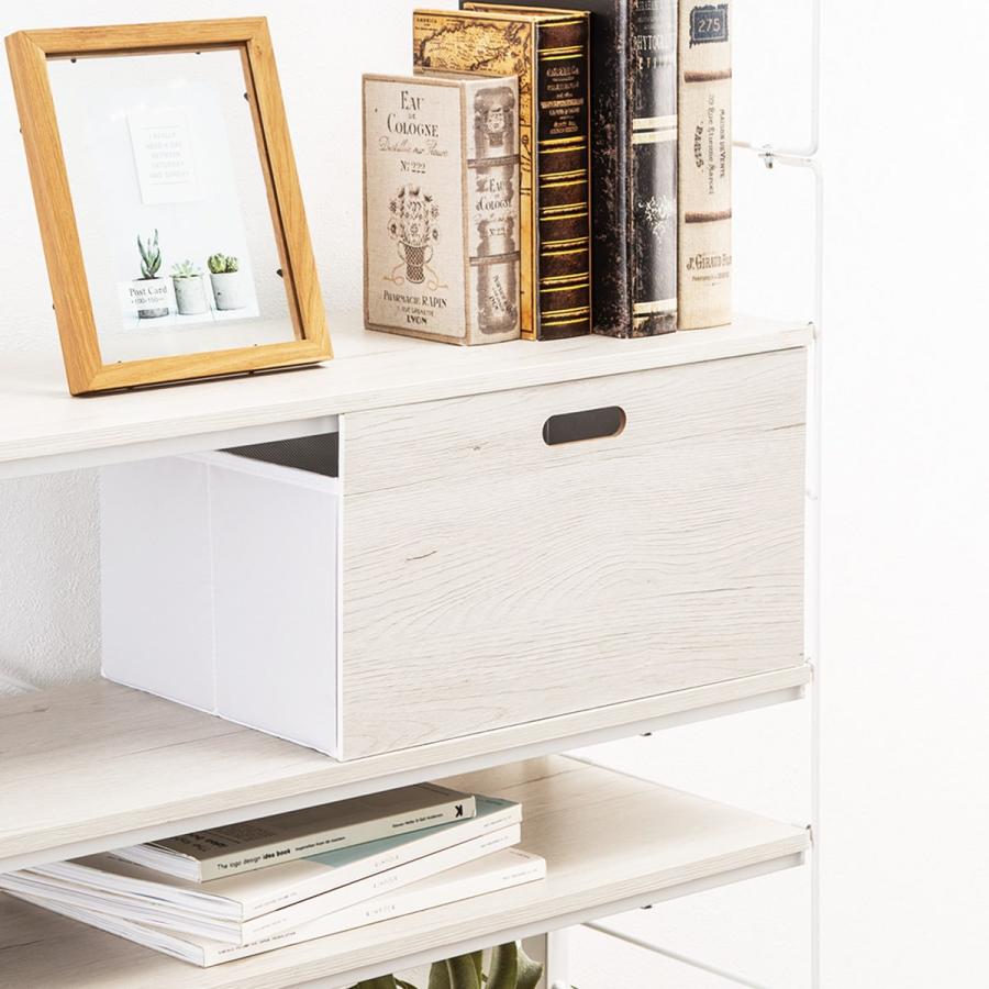 ニトリ（NITORI） Nポルダ用引出し(高さ21cm C1 3921 ホワイト