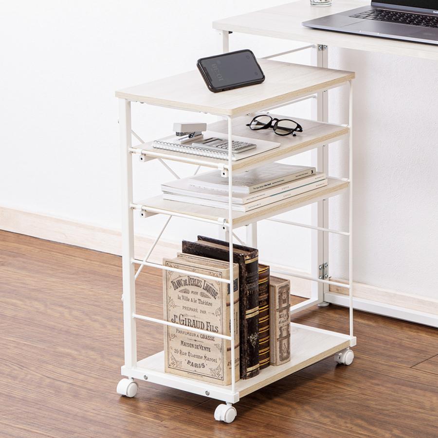 ニトリ（NITORI） Nポルダ デスクキャビネット(4330 ホワイト