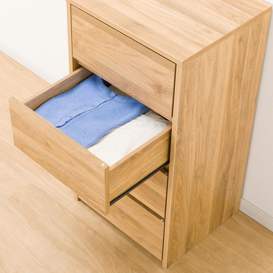 ニトリ（NITORI） 簡単組み立てチェスト(Nクリックチェスト4788LBR