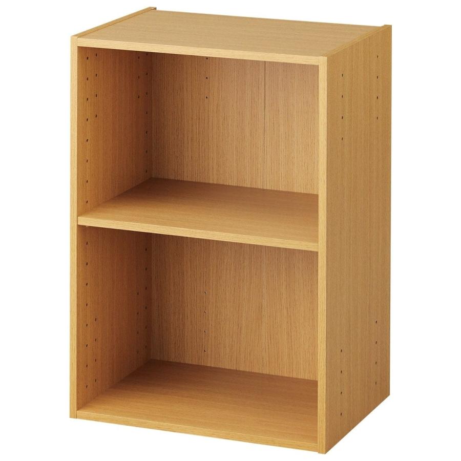 ニトリ（NITORI） 連結できるカラーボックス Nカラボ レギュラー 2段