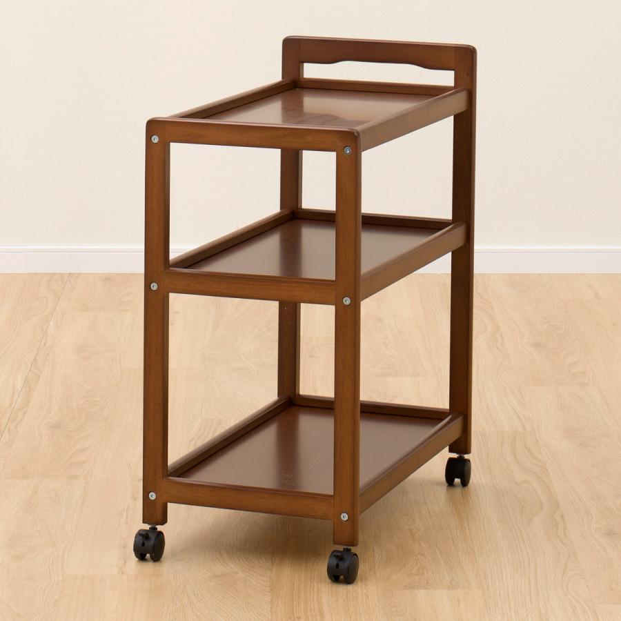 ニトリ（NITORI） ワゴン(オルガMBR) キッチンワゴン キッチンラック