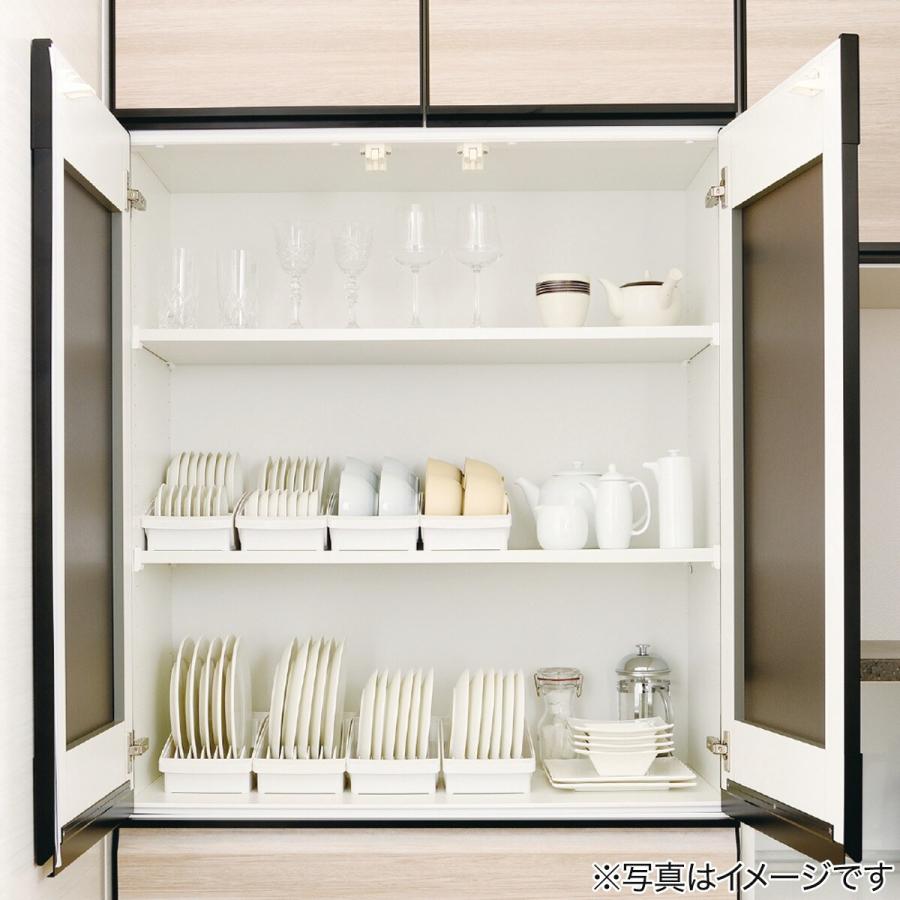 ニトリ（NITORI） トトノ 棚置きディッシュスタンド(ミニ) : ニトリ