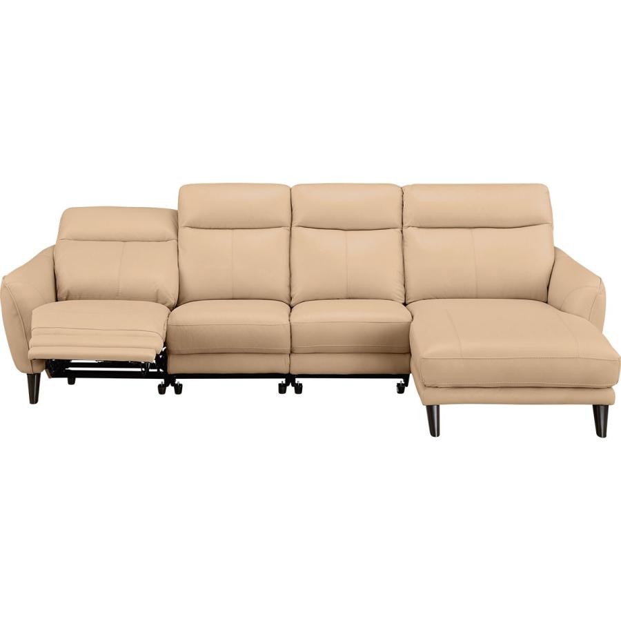 ニトリ（NITORI） ソファー ソファ 電動本革カウチソファ (アネーロ LC