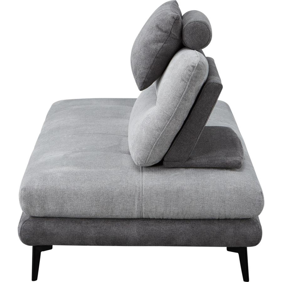 ニトリ（NITORI） ソファー ソファ 布張りソファベッド(MB07 GY) 3人