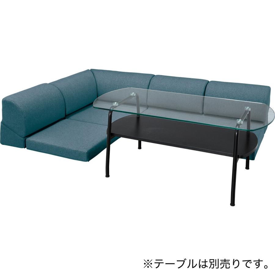 ニトリ（NITORI） ソファー ソファ ローソファ3点セット(XL06 TBL