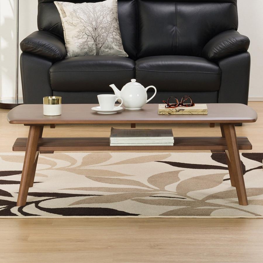 ニトリ（NITORI） 幅110cm センターテーブル(アルナスN 110 MBR