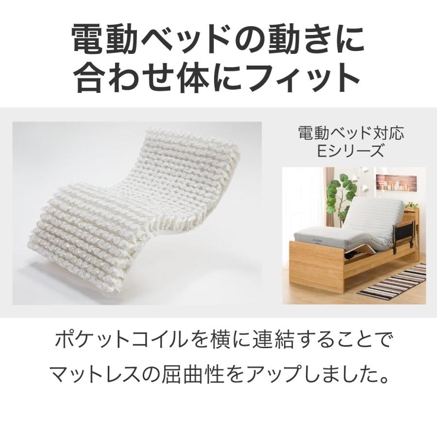 ニトリ（NITORI） マットレス セミダブル ポケットコイル マットレス