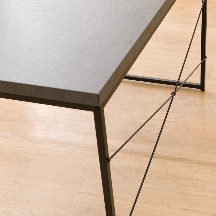 ニトリ（NITORI） デスク(ステインSN01-120 DGY) ニトリ期間限定：4/6