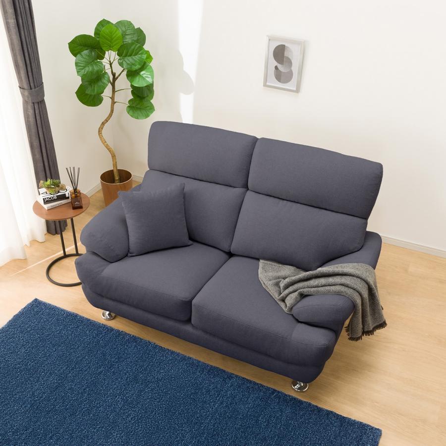 ニトリ（NITORI） 2人掛け布張りソファ(ポケット BS13 NシールドAQ-DBL