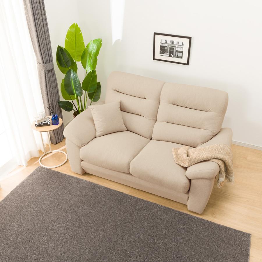 ニトリ（NITORI） 2人掛け布張りソファ(Nポケット BS12 S-LO AQ-BE