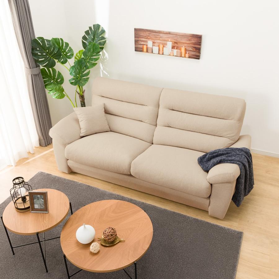 ニトリ（NITORI） 3人掛け布張りソファ(Nポケット BS12 S-LO Nシールド