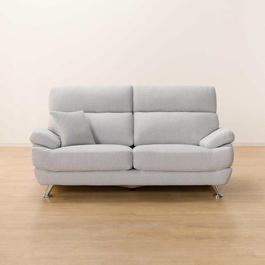 ニトリ（NITORI） 3人掛け布張りソファ(Nポケット BS13 AQ-LGY) ニトリ