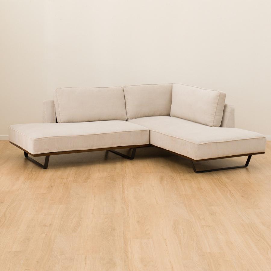 ニトリ（NITORI） 布張りカウチソファセット(VS04C LC BE) : ニトリ