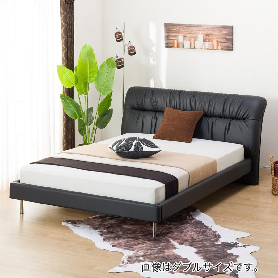 ニトリ（NITORI） ベッド クイーン ベッドフレーム(サラス/BK
