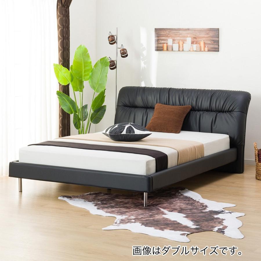 ニトリ（NITORI） ベッド クイーン ベッドフレーム(サラス/BK